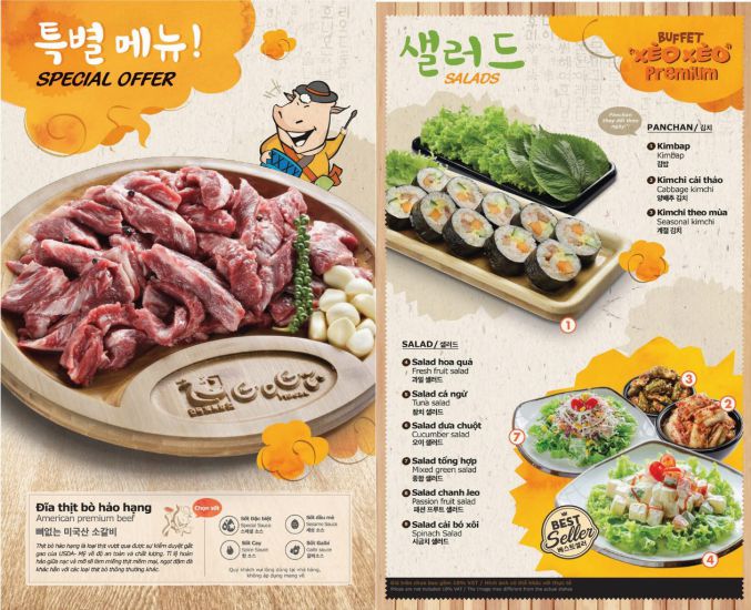 Buffet nướng Gogi House Nha Trang - Đón gió mới của ẩm thực Hàn Quốc